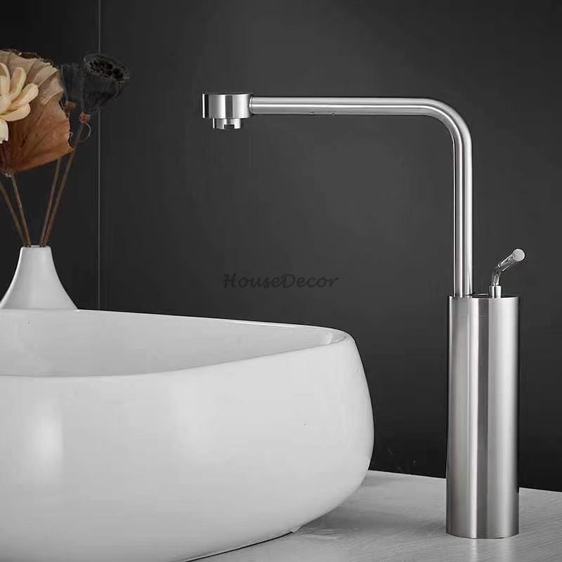 Modern Brass bath shower mixer tap swivel spout additional view