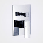 Modern bath shower mixer tap handheld shower set main view