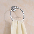 Modern towel ring detailed product view detail view
