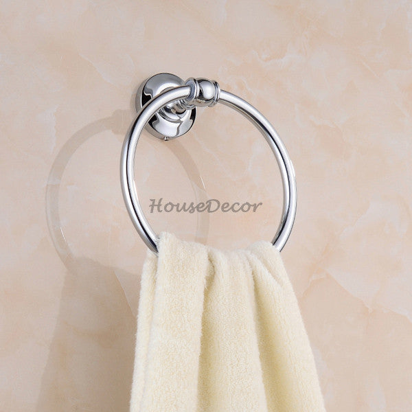 Modern towel ring detailed product view detail view