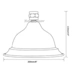 Chrome shower head detailed product view detail view
