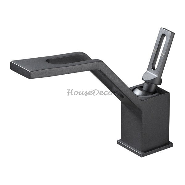 Modern bath shower mixer tap single lever control main view