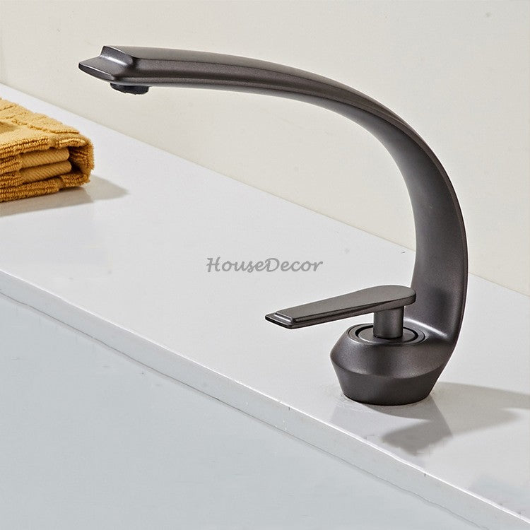 Modern bath shower mixer tap single lever control additional view