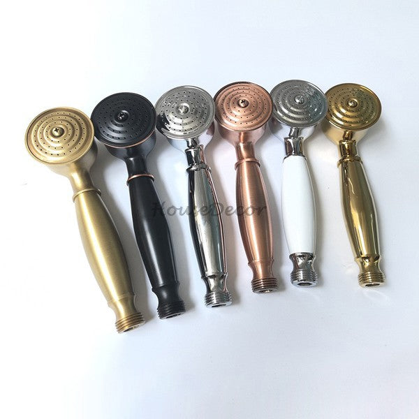 Modern Brass shower head handheld shower set additional view