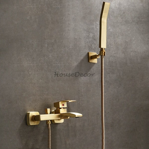 Modern bath shower mixer tap wall mounted design additional view