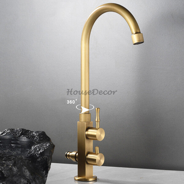 Modern Brass utility faucet detailed product view additional view