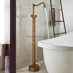 Modern bath shower mixer tap floor mounted design main view