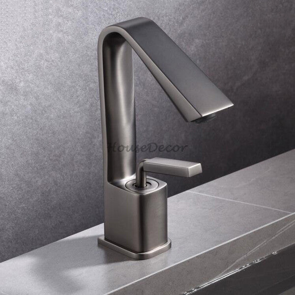 Modern bath shower mixer tap deck mounted design additional view