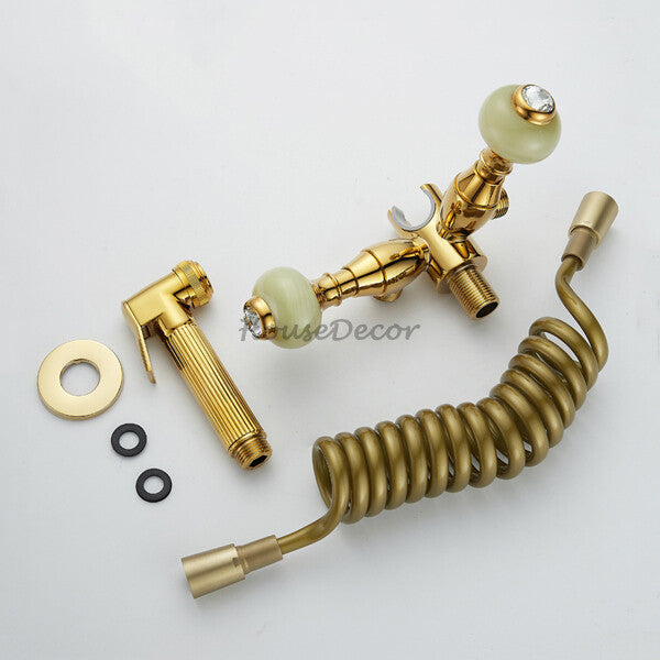 Gold home product handheld shower set additional view