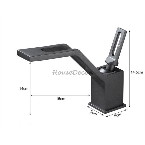Modern bath shower mixer tap single lever control additional view