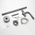 Modern bath shower mixer tap floor mounted design additional view
