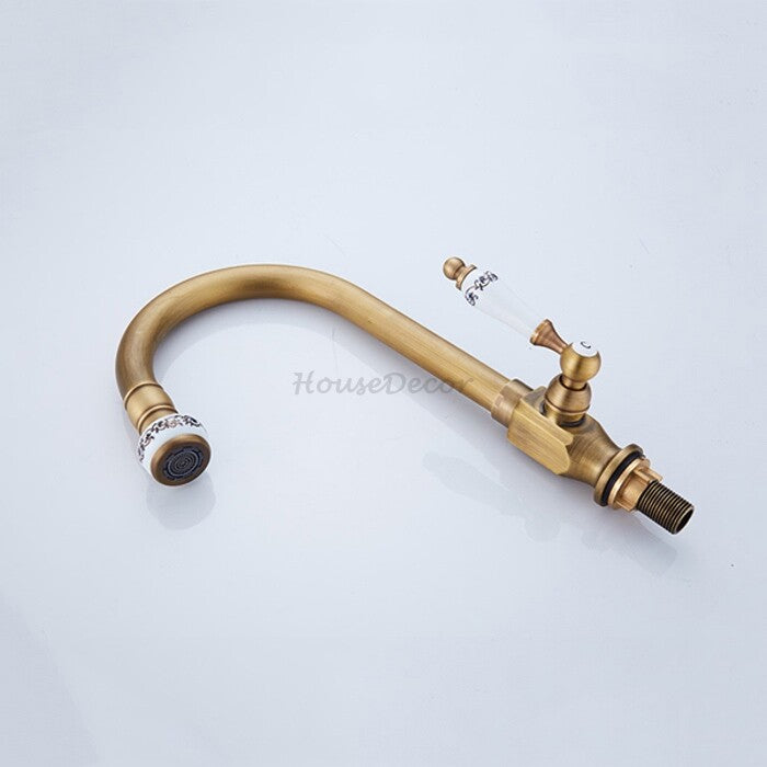 Modern Ceramic kitchen sink mixer tap swivel spout additional view