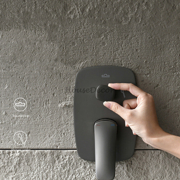 Modern bath shower mixer tap wall mounted design additional view