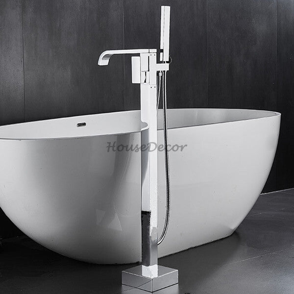 Modern bath shower mixer tap waterfall spout additional view