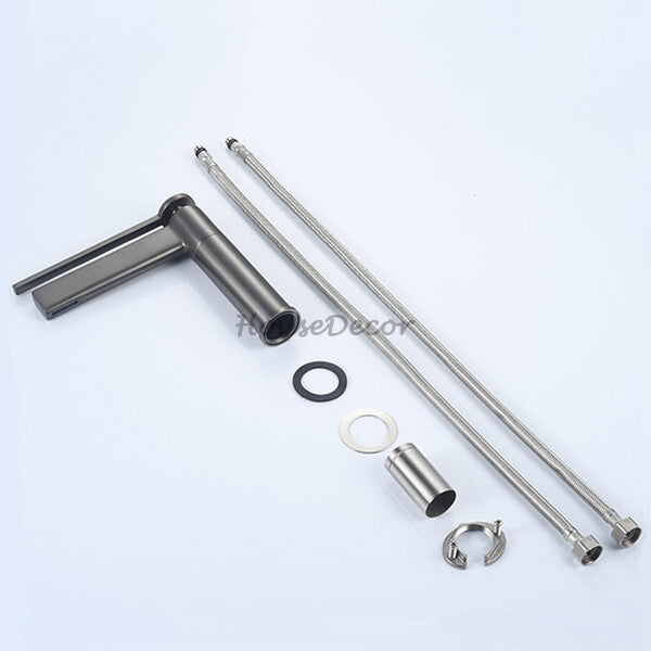 Chrome bath shower mixer tap single lever control additional view