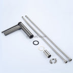 Chrome bath shower mixer tap single lever control additional view
