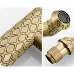 Bronze bath shower mixer tap swivel spout additional view