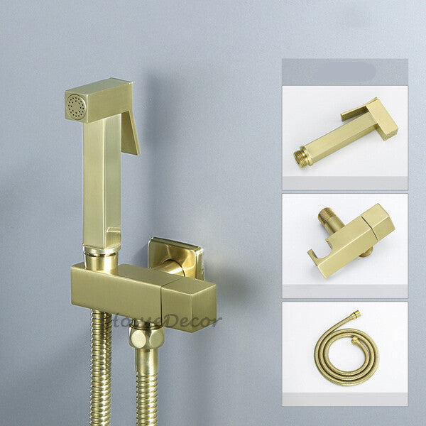 Brass home product wall mounted design detail view