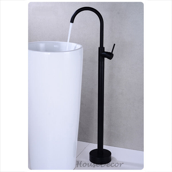 Modern bath shower mixer tap floor mounted design additional view