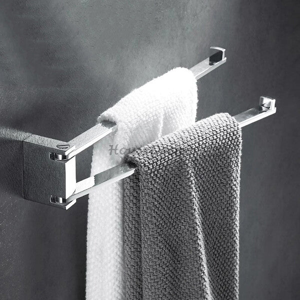Modern Brass towel rack detailed product view additional view