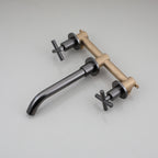 Brass bath shower mixer tap wall mounted design additional view