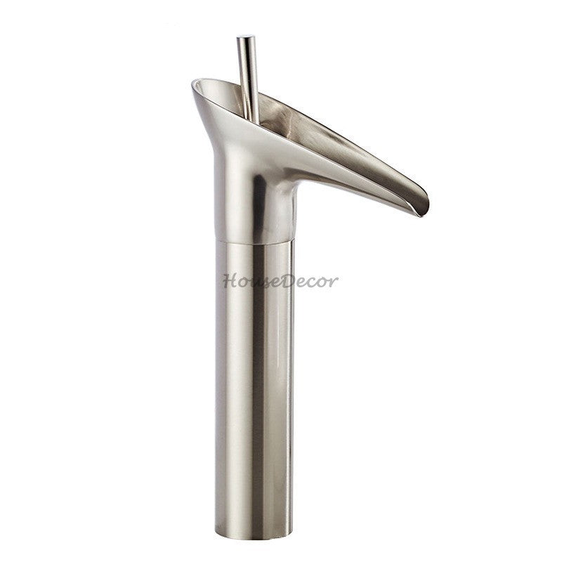 Antique Brass bath shower mixer tap waterfall spout additional view