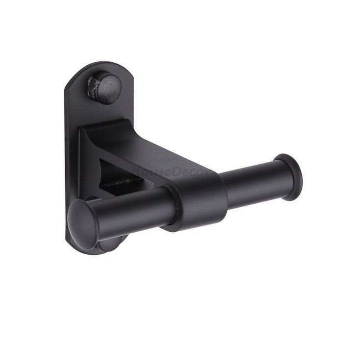 Matte Black robe hook wall mounted design main view