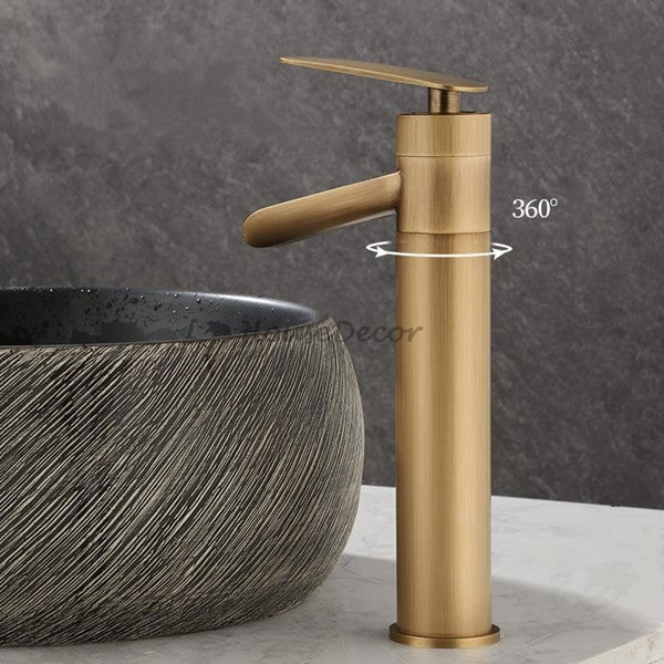 Modern bath shower mixer tap waterfall spout additional view