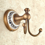 Modern Ceramic towel rack wall mounted design detail view