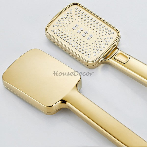 Modern shower head thermostatic control additional view