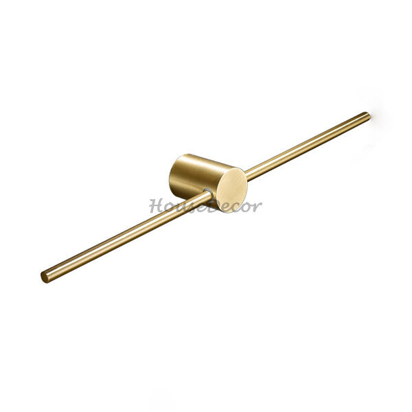 Brass towel rack wall mounted design main view