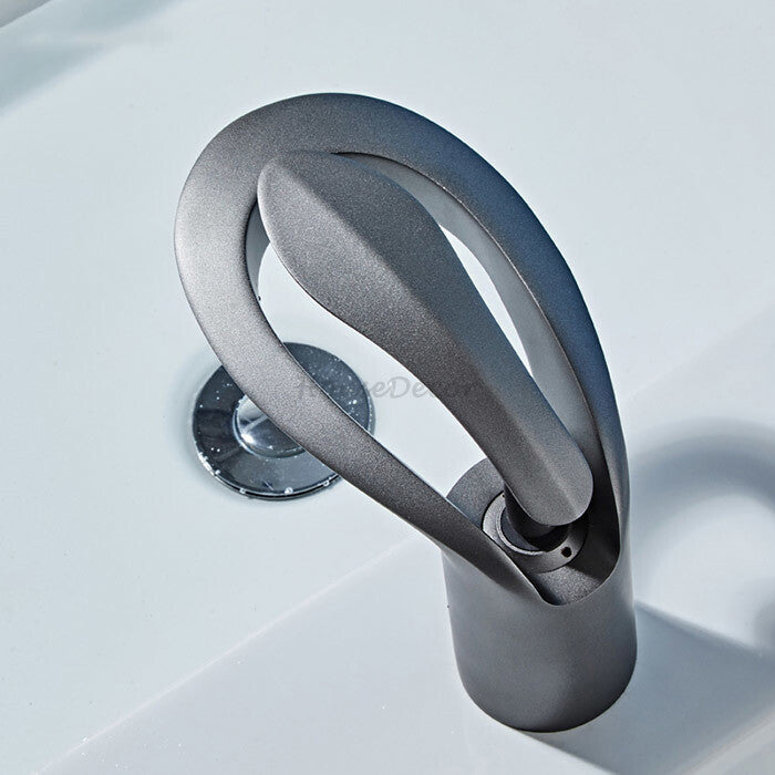 Modern bath shower mixer tap waterfall spout additional view