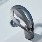 Modern bath shower mixer tap waterfall spout additional view