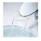 Modern bathroom basin mixer tap waterfall spout additional view