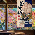 Modern Fabric doorway curtain room divider design main view