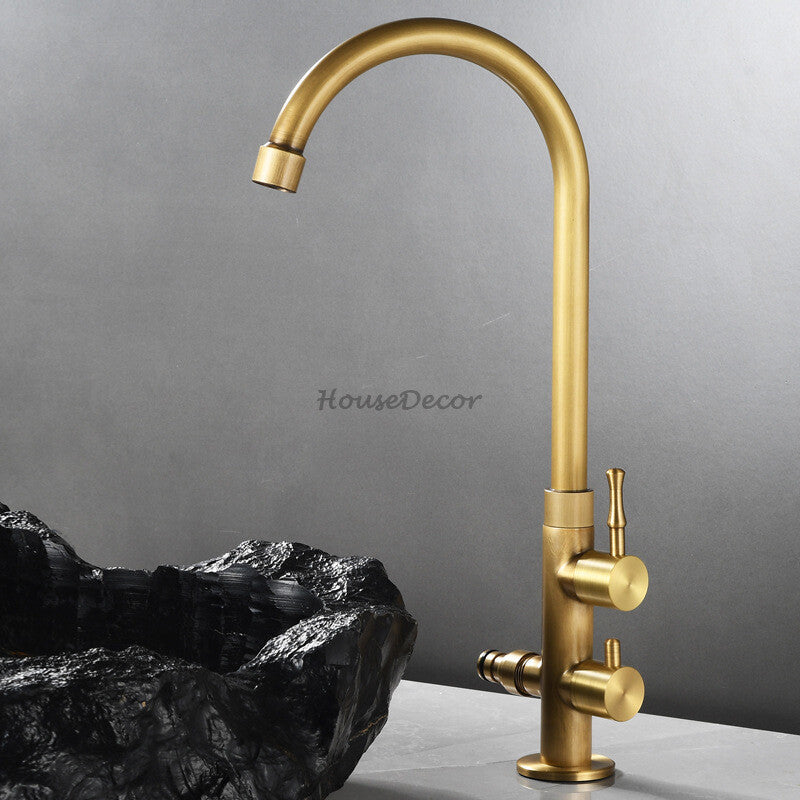 Modern Brass utility faucet detailed product view detail view