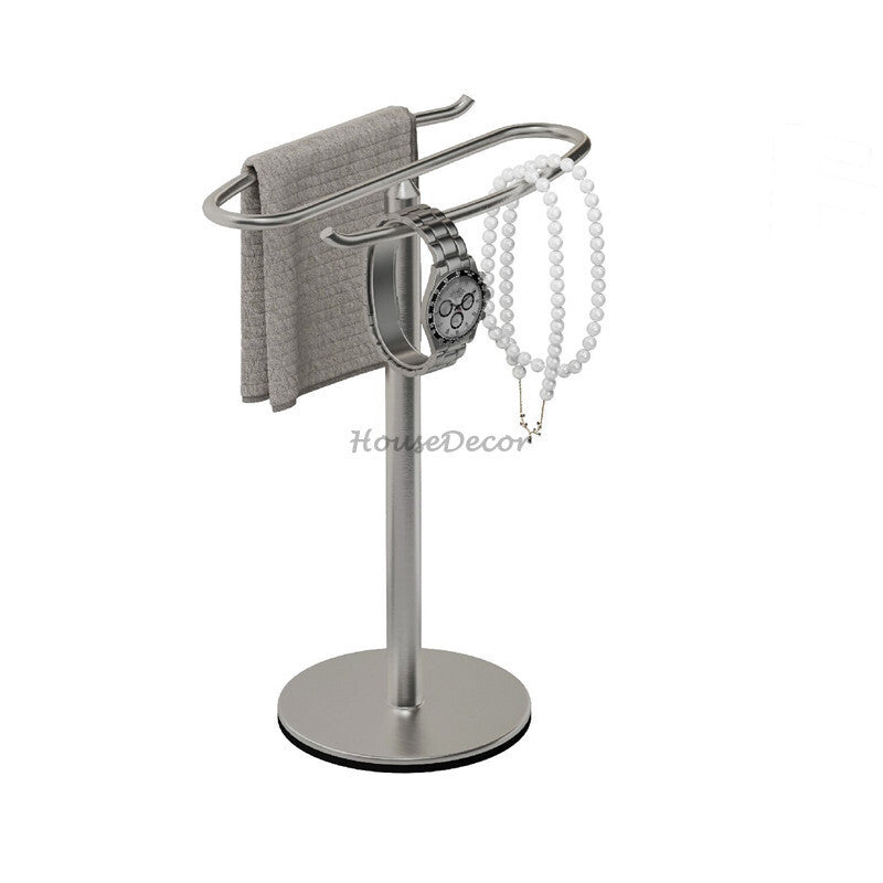 Modern Stainless Steel towel rack detailed product view additional view