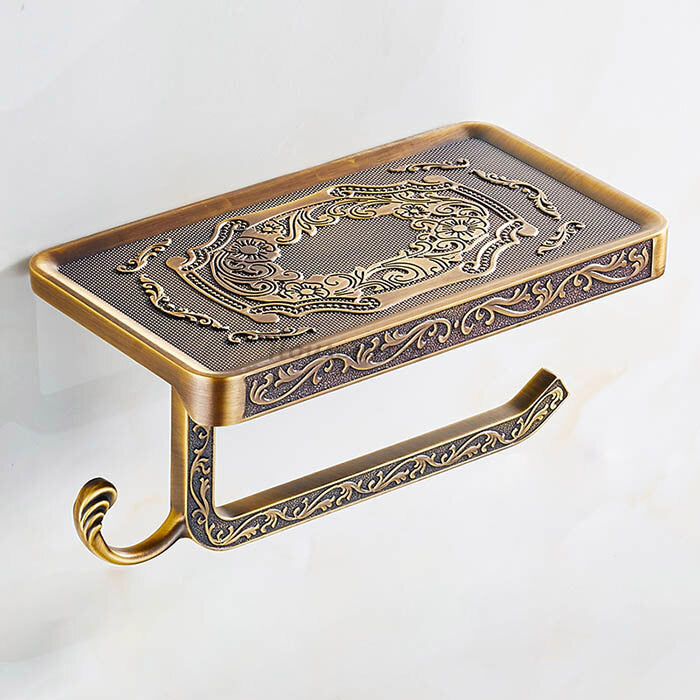 Modern toilet paper holder wall mounted design main view