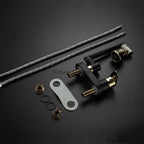 Gold Brass bath shower mixer tap swivel spout additional view