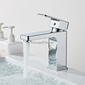 Chrome bath shower mixer tap deck mounted design main view