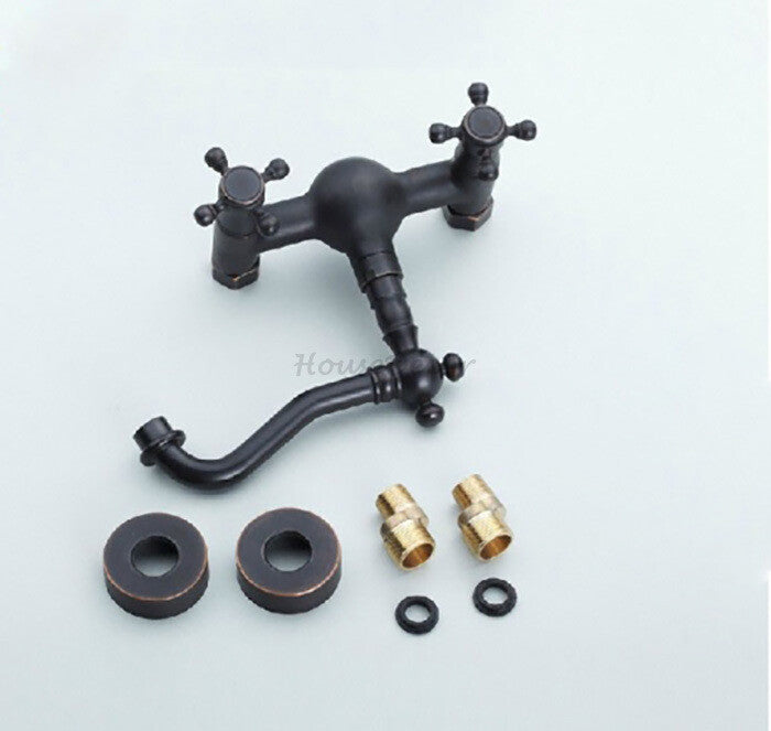 Modern kitchen sink mixer tap swivel spout detail view