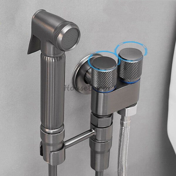 Modern home product handheld shower set detail view