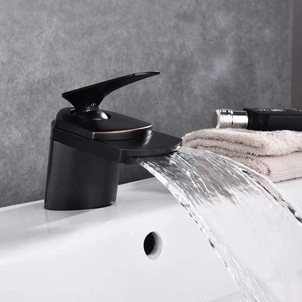 Brass bath shower mixer tap waterfall spout additional view