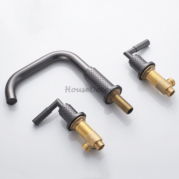 Modern bath shower mixer tap swivel spout additional view