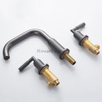 Modern bath shower mixer tap swivel spout additional view
