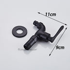Matte Black bath shower mixer tap detailed product view detail view
