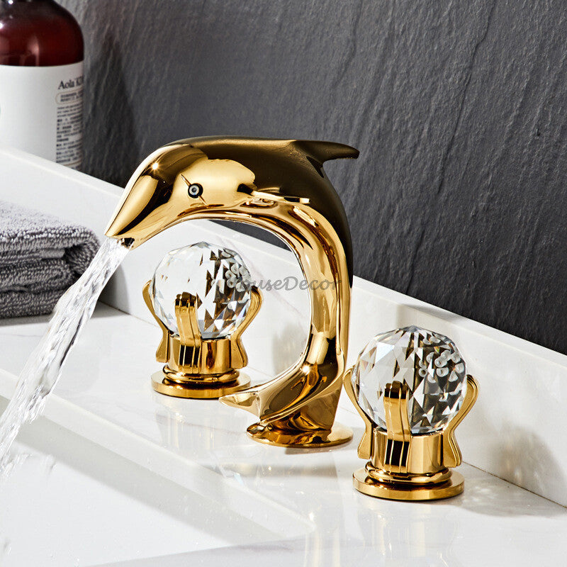 Modern bath shower mixer tap 3 hole installation additional view