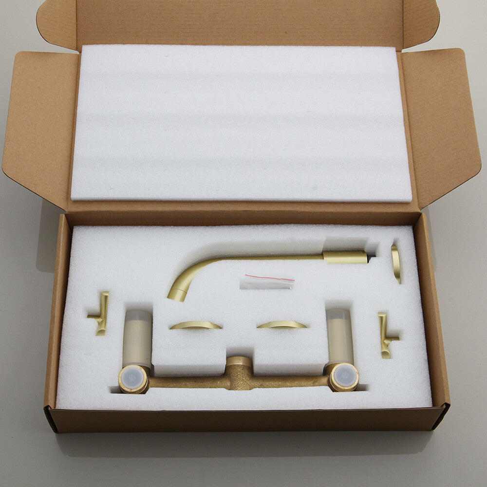 Brass bath shower mixer tap wall mounted design additional view