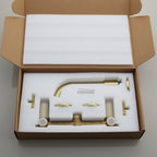 Brass bath shower mixer tap wall mounted design additional view