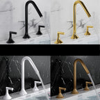 Modern bath shower mixer tap swivel spout additional view